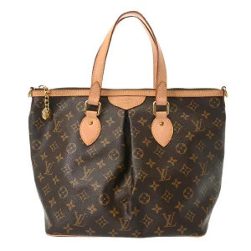 Louis Vuitton Monogram Palermo Brown Canvas Handbag